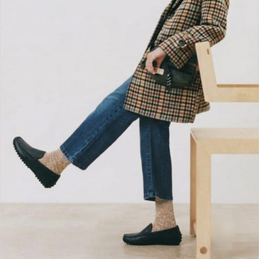 mocassin femme