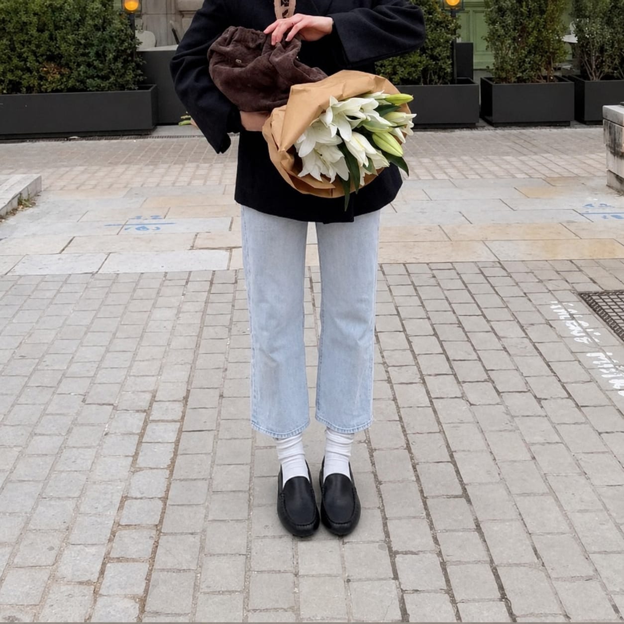mocassin femme