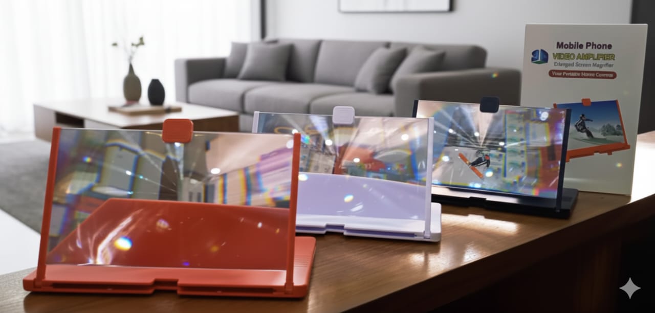 Mobile phone screen magnifier