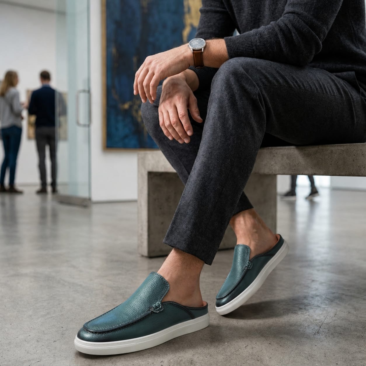 Mule Loafer Homme